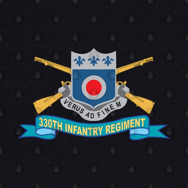 330th Infantry Regiment w Br - SSI - Ribbon X 300 by twix123844